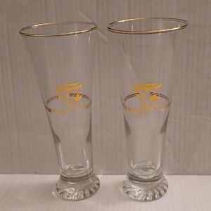 4/$80 Calgary Winter Olympic Beer Glasses - Set Of 2 (1988)